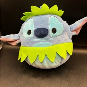 Squishmallows Disney 8 inch Stitch Hula Plush Blue Green